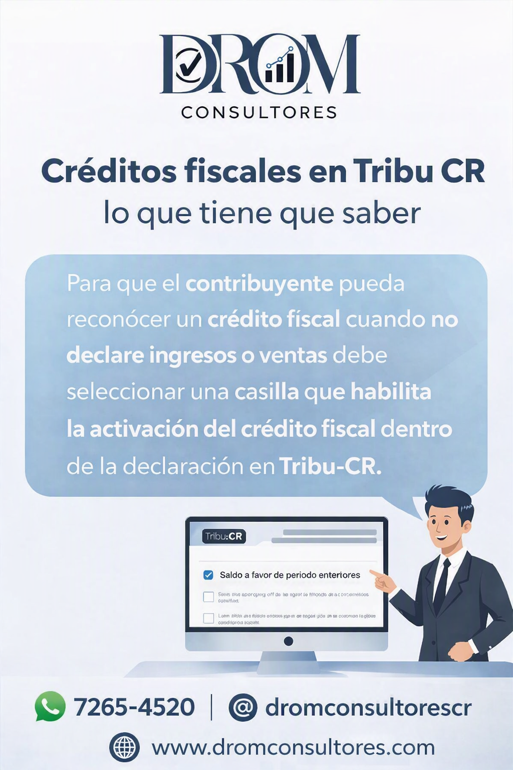 Créditos fiscales en Tribu CR lo que tiene que saber
