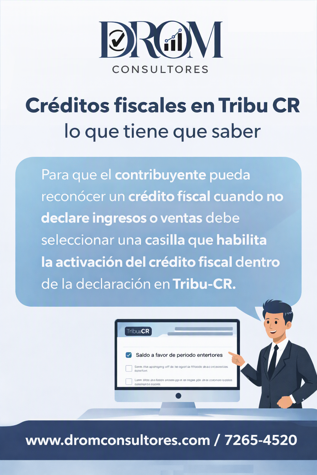 Créditos fiscales en Tribu CR lo que tiene que saber